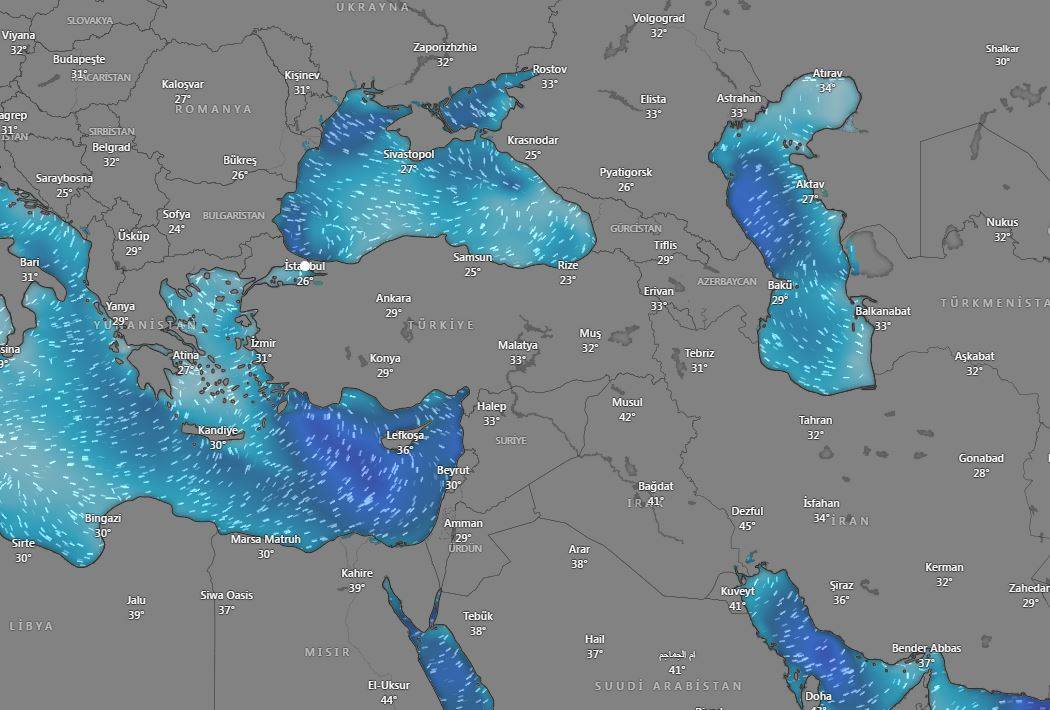 Meteoroloji'den Kastamonu, Çorum ve Çankırı'nın kuzeyi için sağanak uyarısı 17